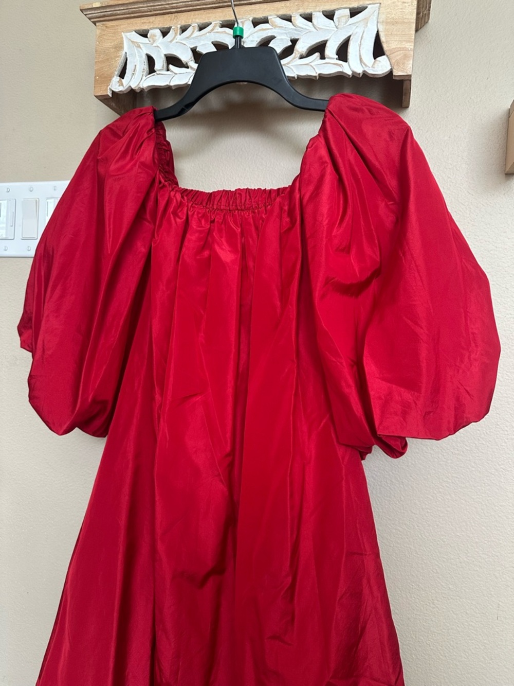 VALENTINO GARAVANI Off-the-shoulder taffeta mini dress  Size IT 40 - Picture 5 of 10